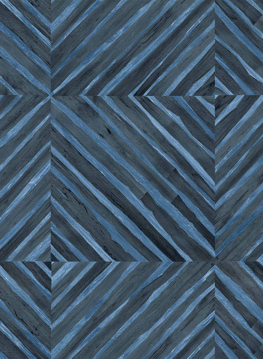 Tapete Kaleido Bamboo - Ocean