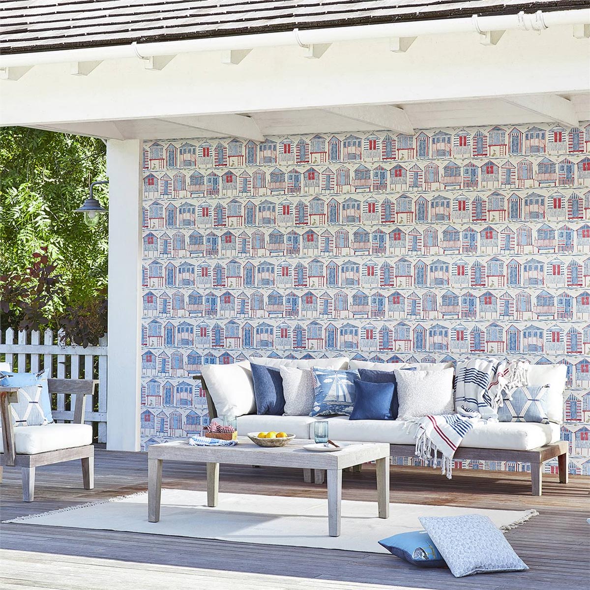 Tapete Beach Huts - Nautical