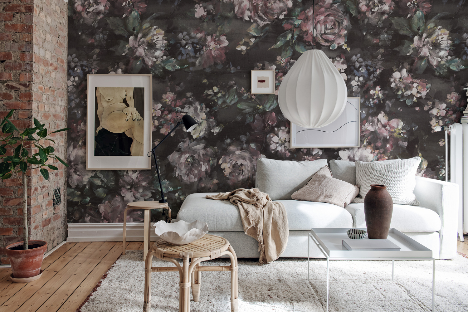 Wandbild Fontvieille - Soft Velvet