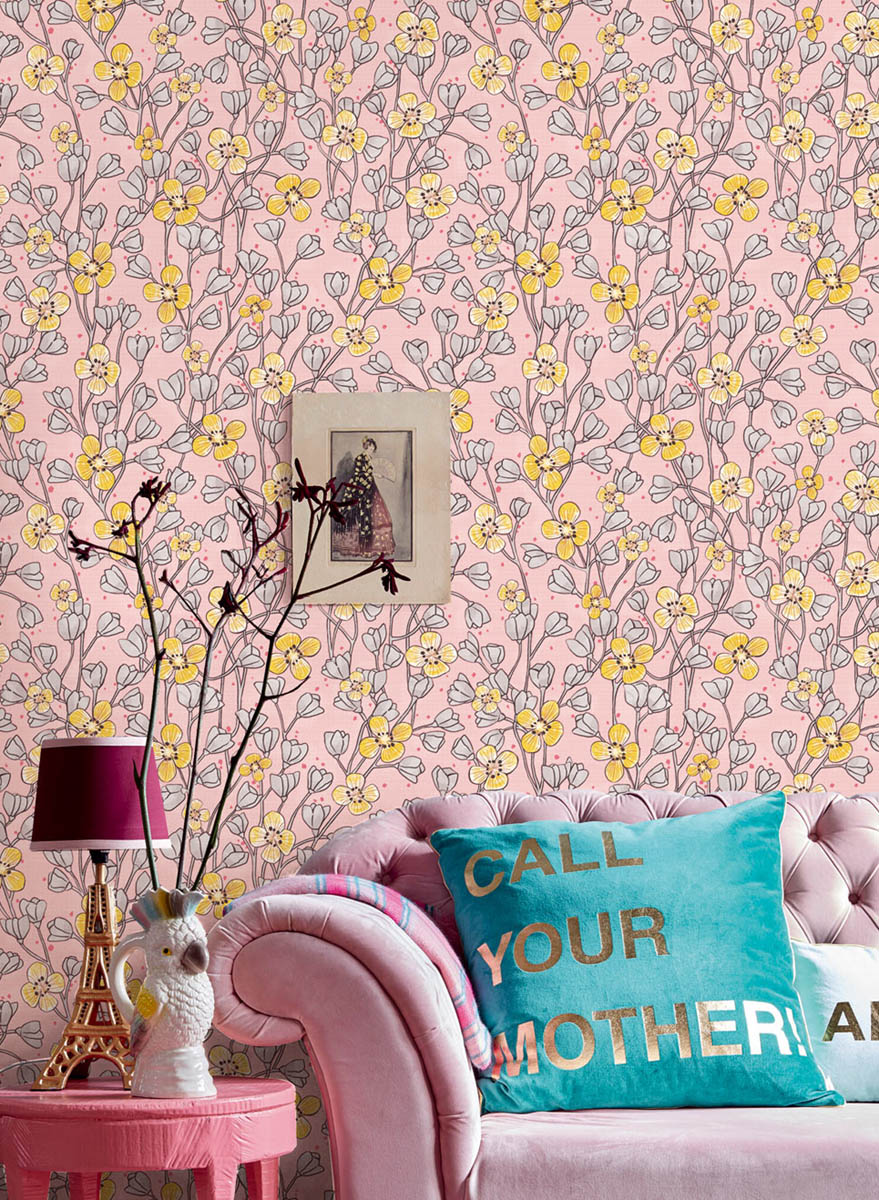 Tapete Poetic Wall Flowers - 383616