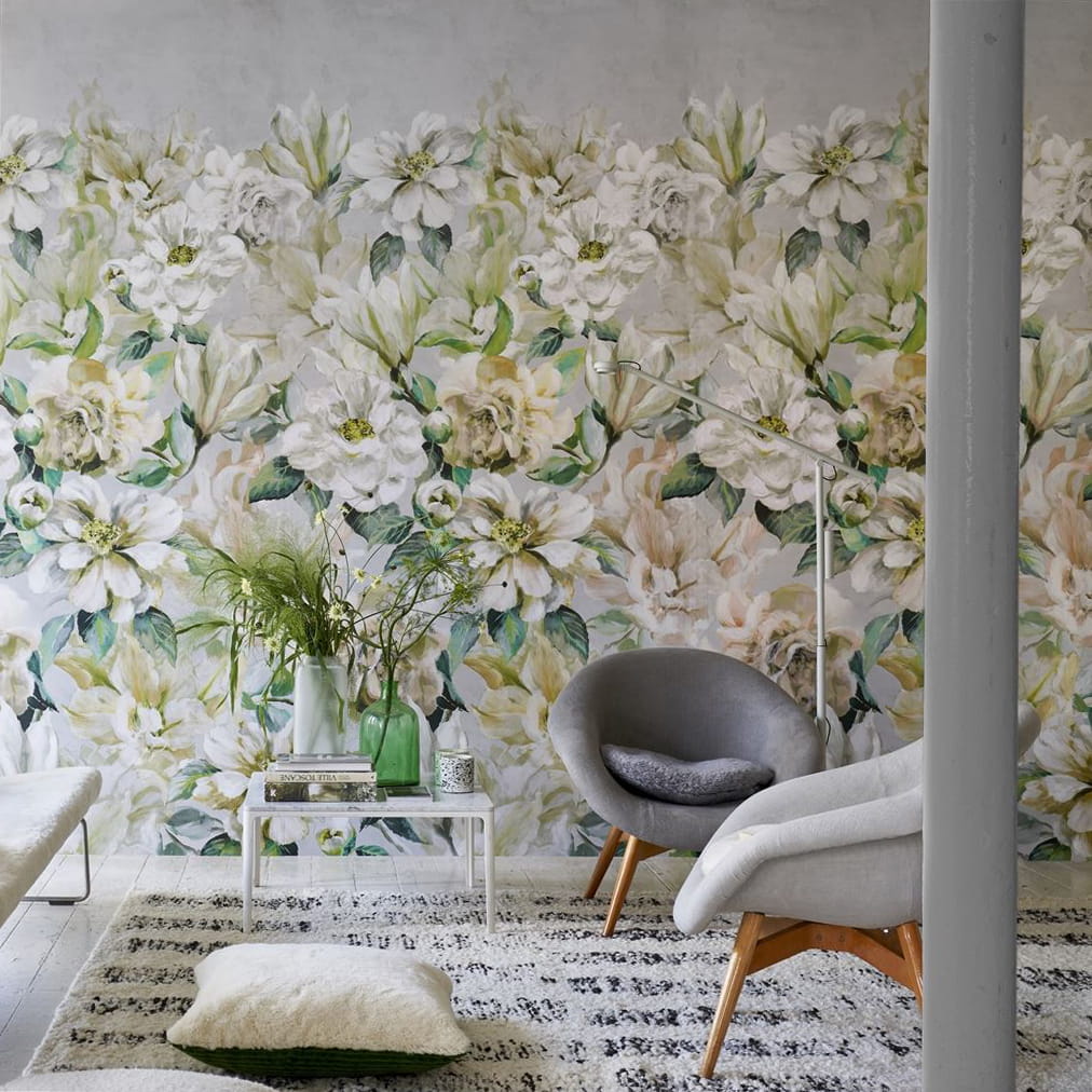 Wandbild Jardin Botanique - Birch
