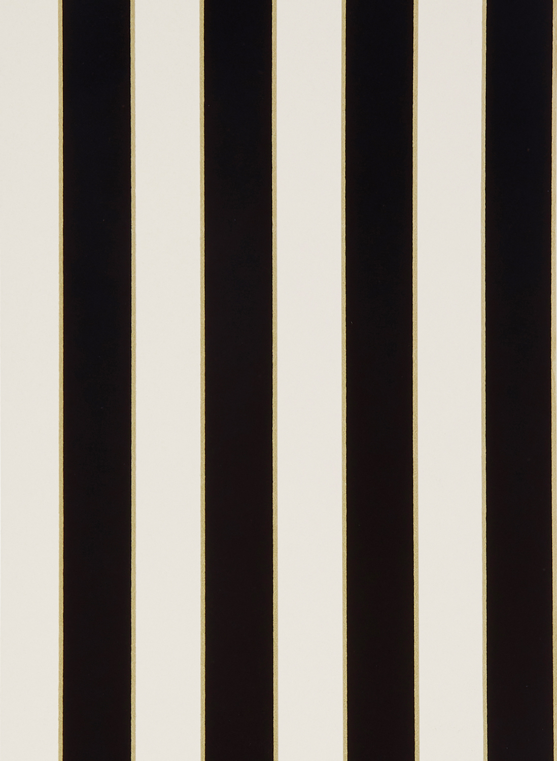 Tapete Regency Stripe - Ivory/ Black