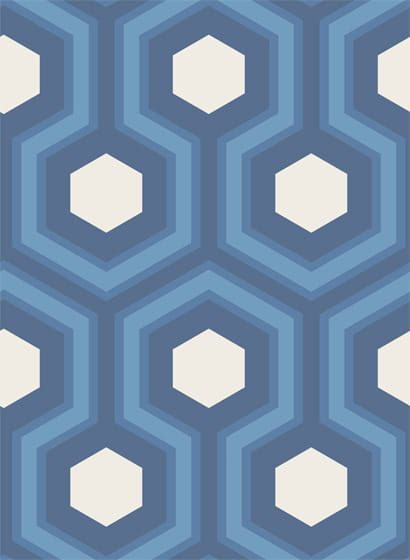 Tapete Hicks' Grand - Blue