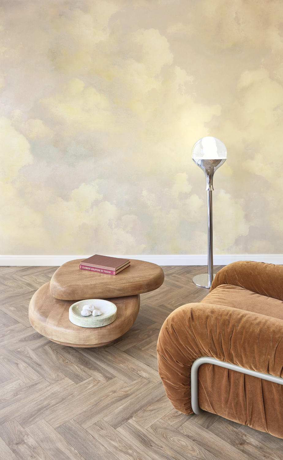 Wandbild Cumulus - Afterglow