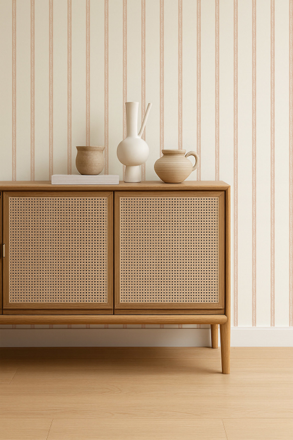Tapete Harvest Stripe - Tangerine