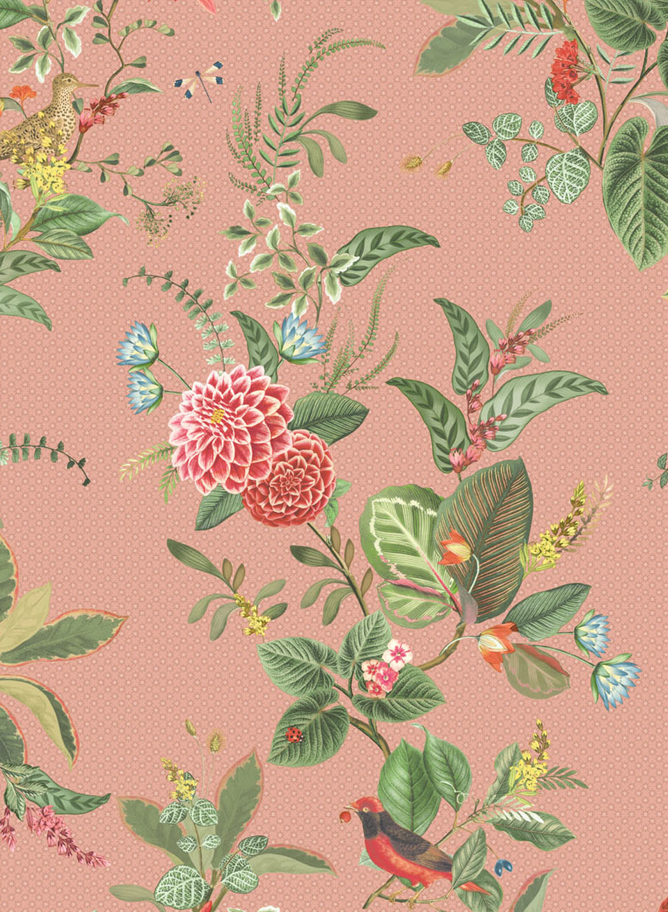 Tapete Floris - Pink