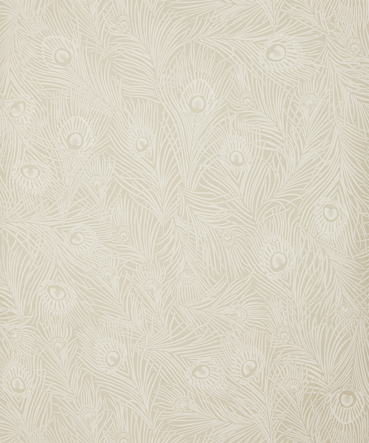 Tapete Hera Plume - Pewter White
