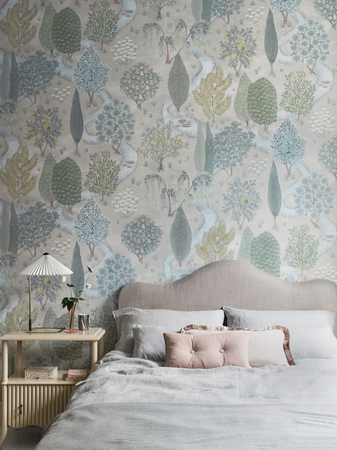 Tapete Enchanted Wood - Pewter