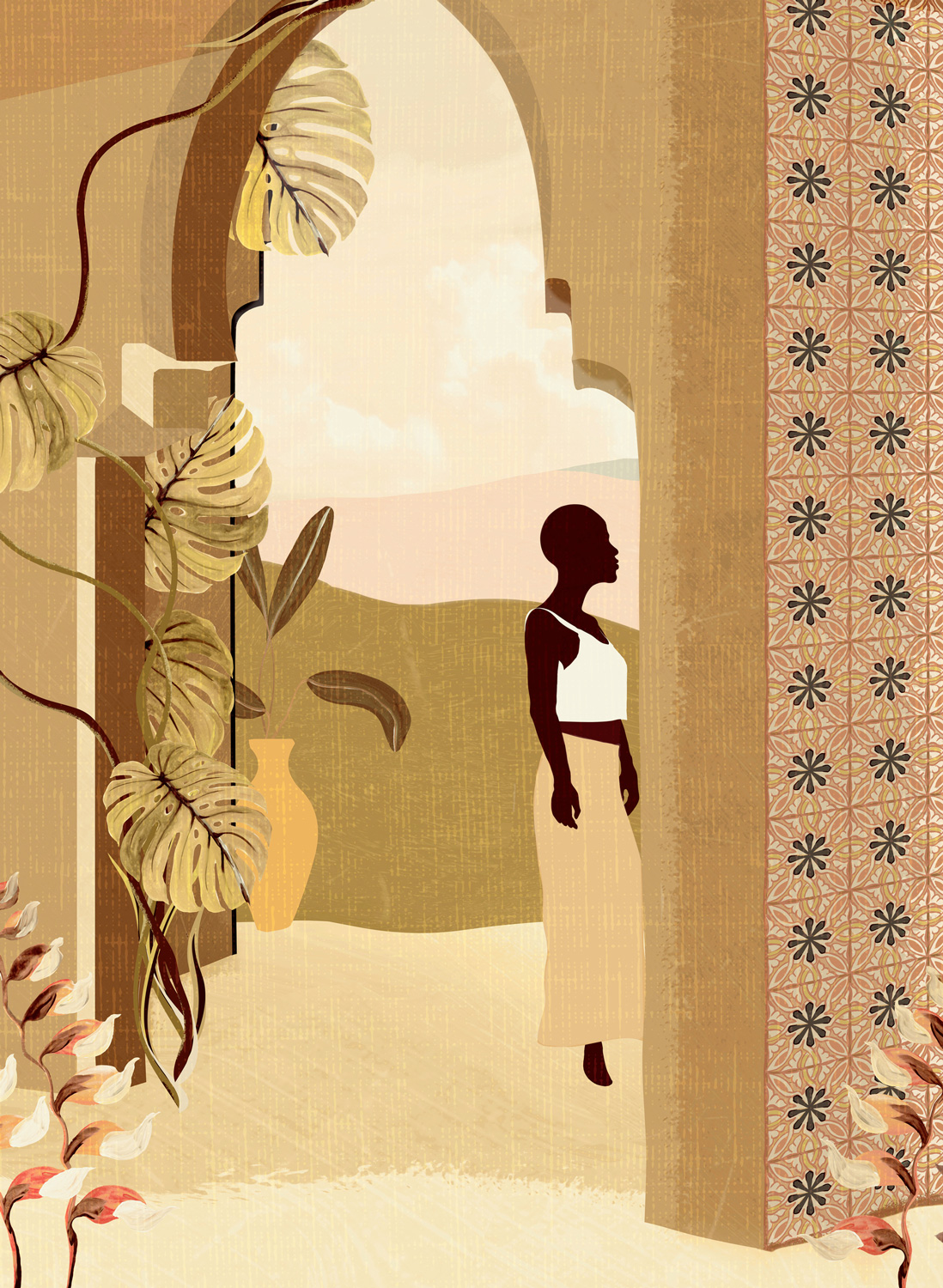 Wandbild Les Mysteres De Madagascar - Dune