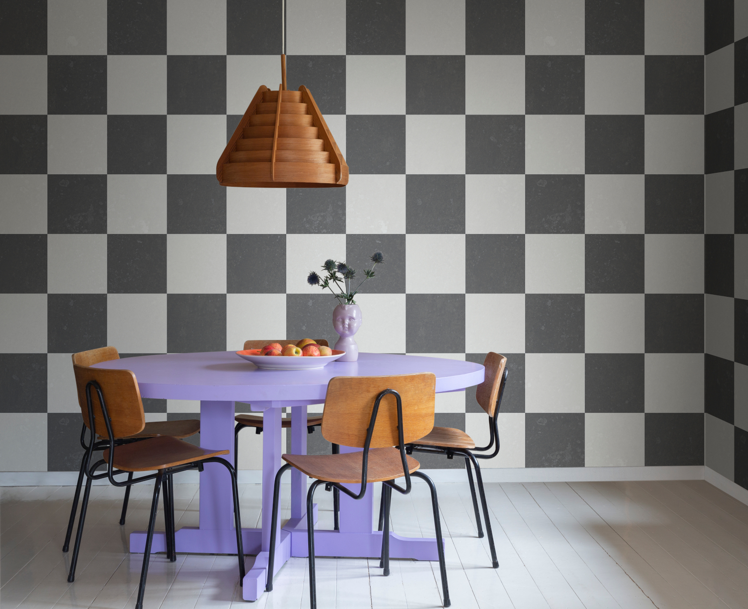 Wandbild Chess - Black/ White
