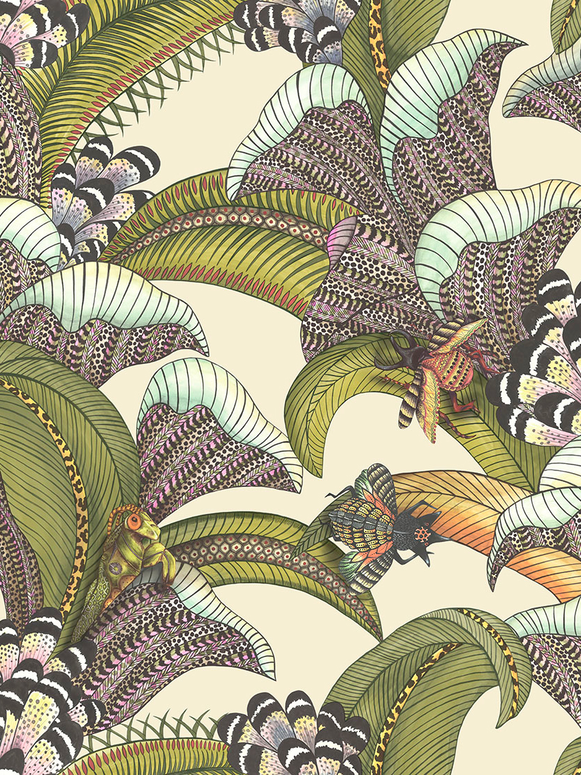 Tapete Hoopoe Leaves - 119/1001