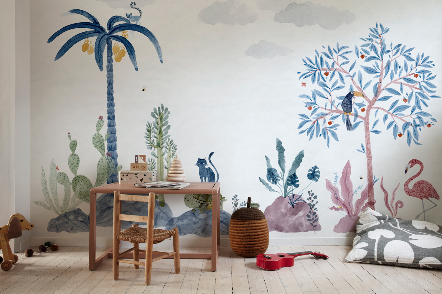 Wandbild Wilton - Confetti