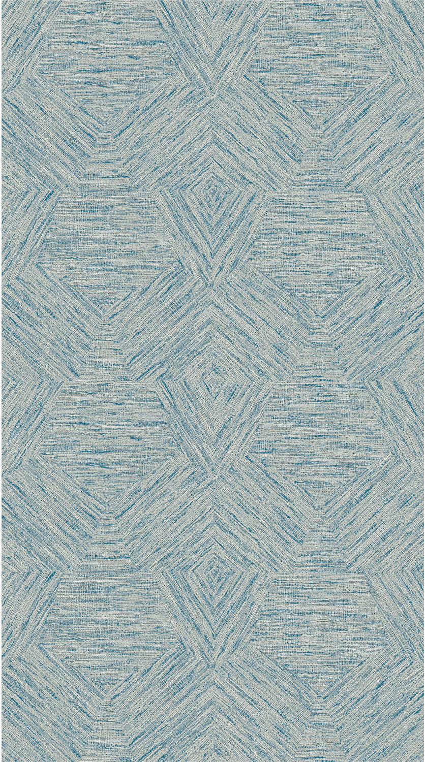 Tapete Pentagono - turquoise