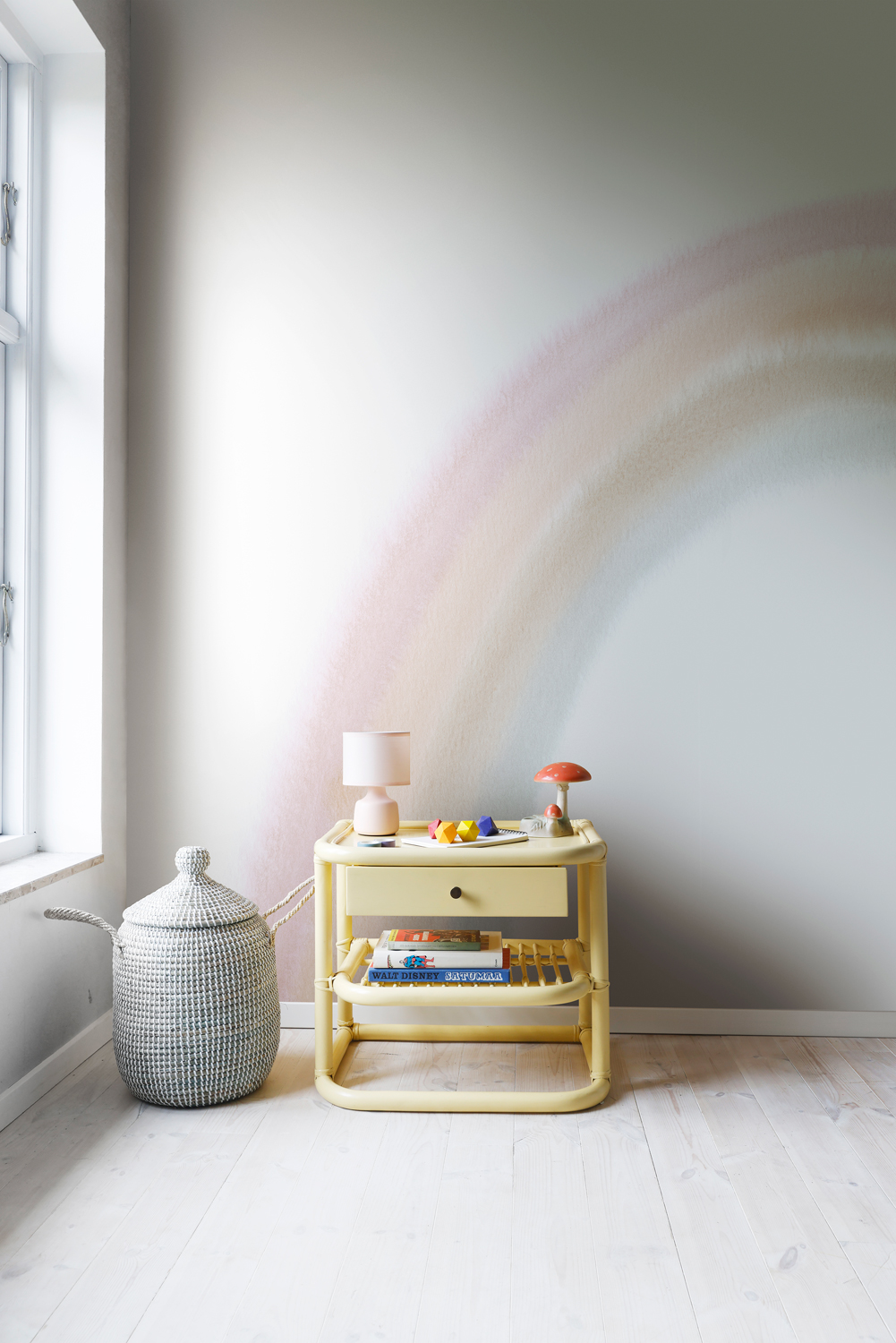 Wandbild Rainbow - Soft