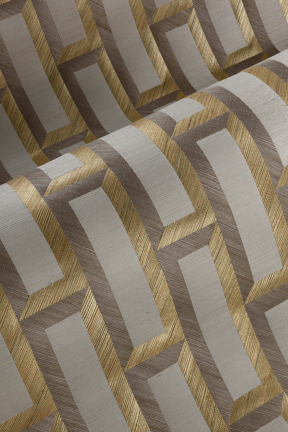 Tapete Biseau - Gold/ Beige