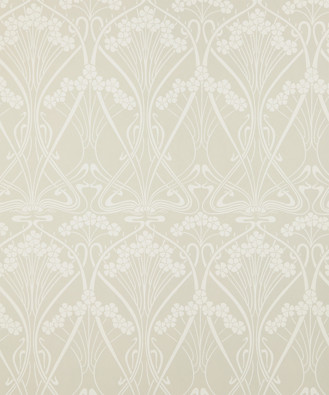 Tapete Ianthe Mono - Pewter White