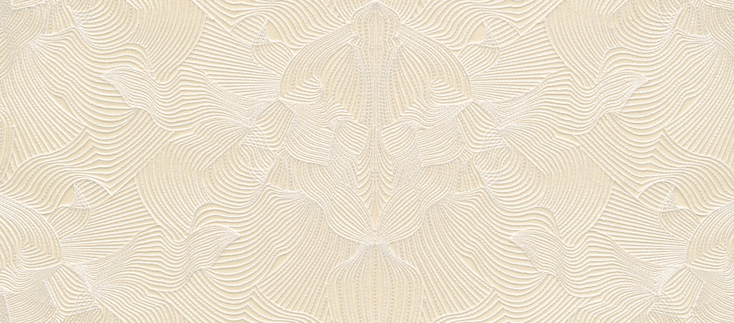 Tapete Techno Bee Embroidered - Ivory