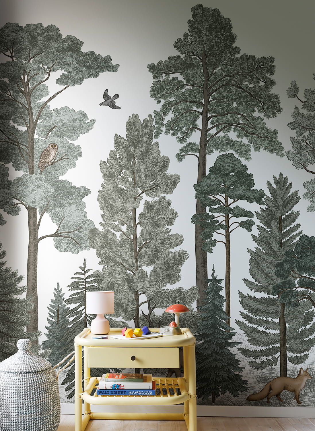 Wandbild Scandinavian Bellewood