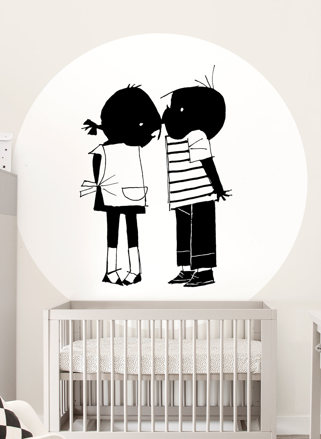 Wandbild Jip Jannecke Kiss Circle