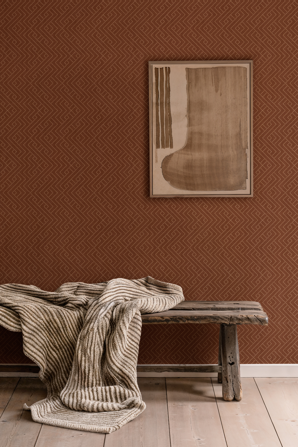 Tapete Interwoven - Clay