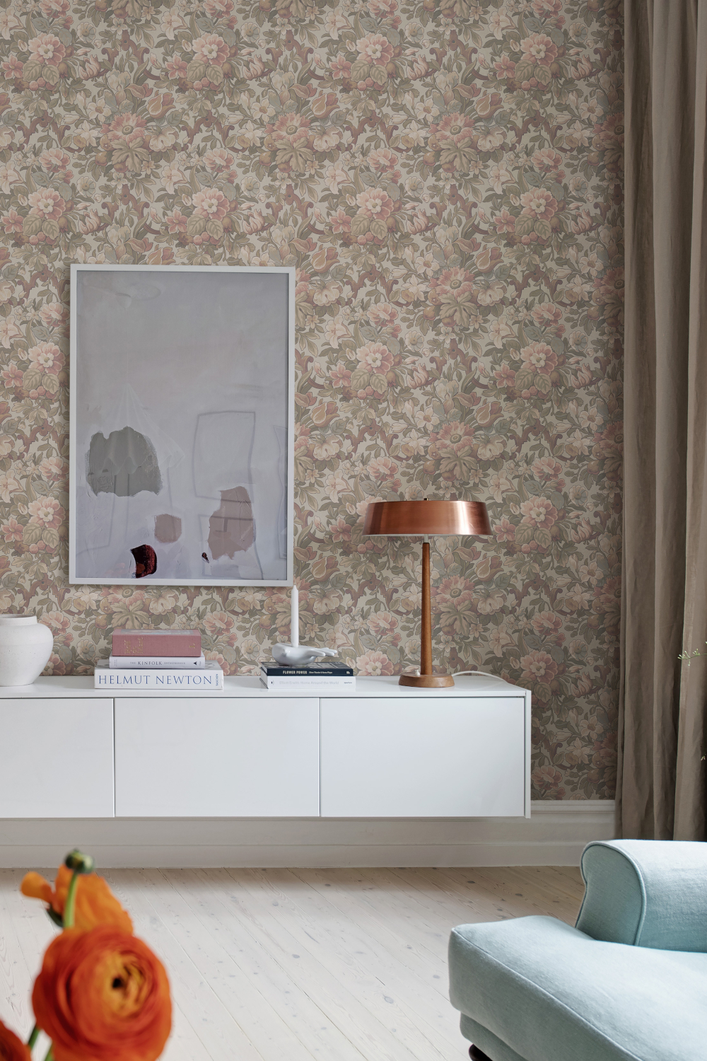 Tapete Vintage Garden - Pastel