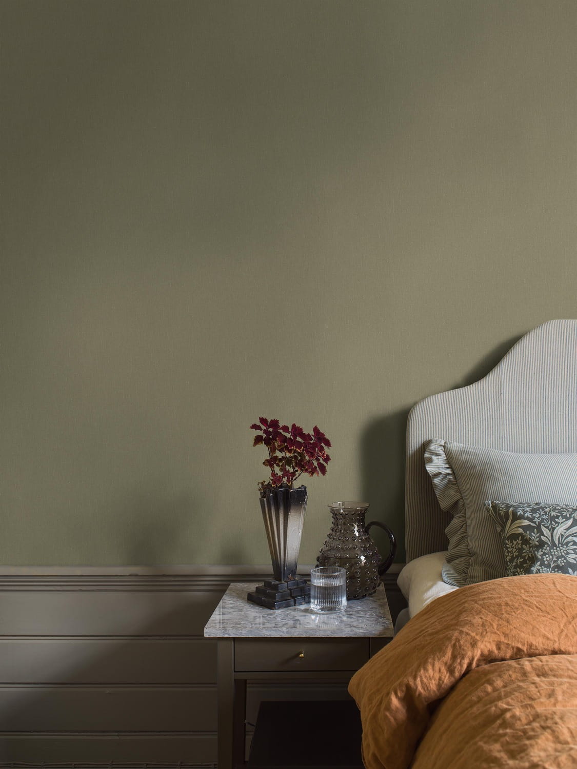 Tapete Linen - Deep Olive