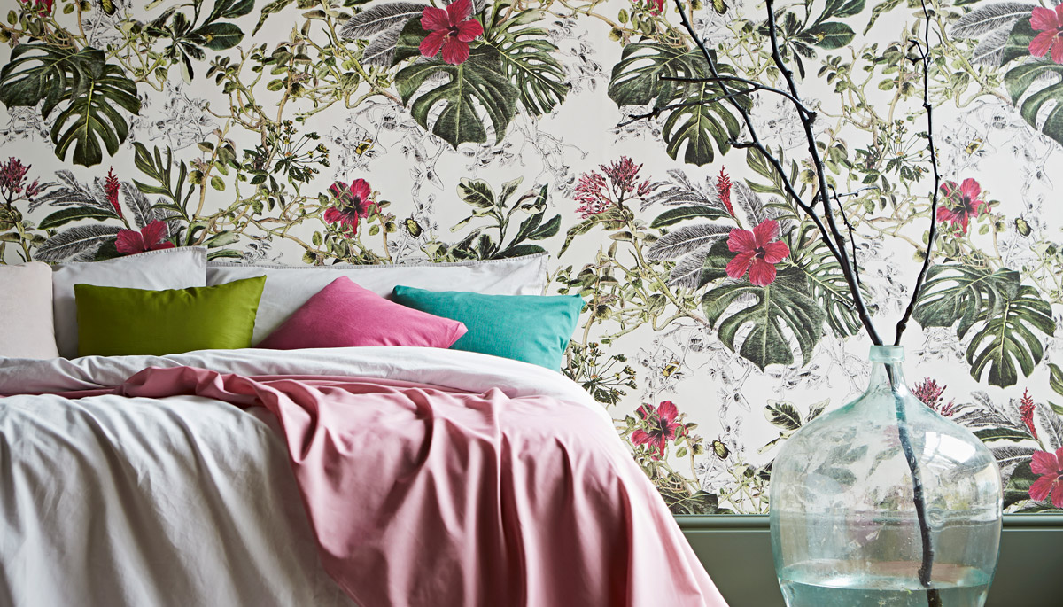 Tapete Summer Tropical Bloom - Tropical Bloom