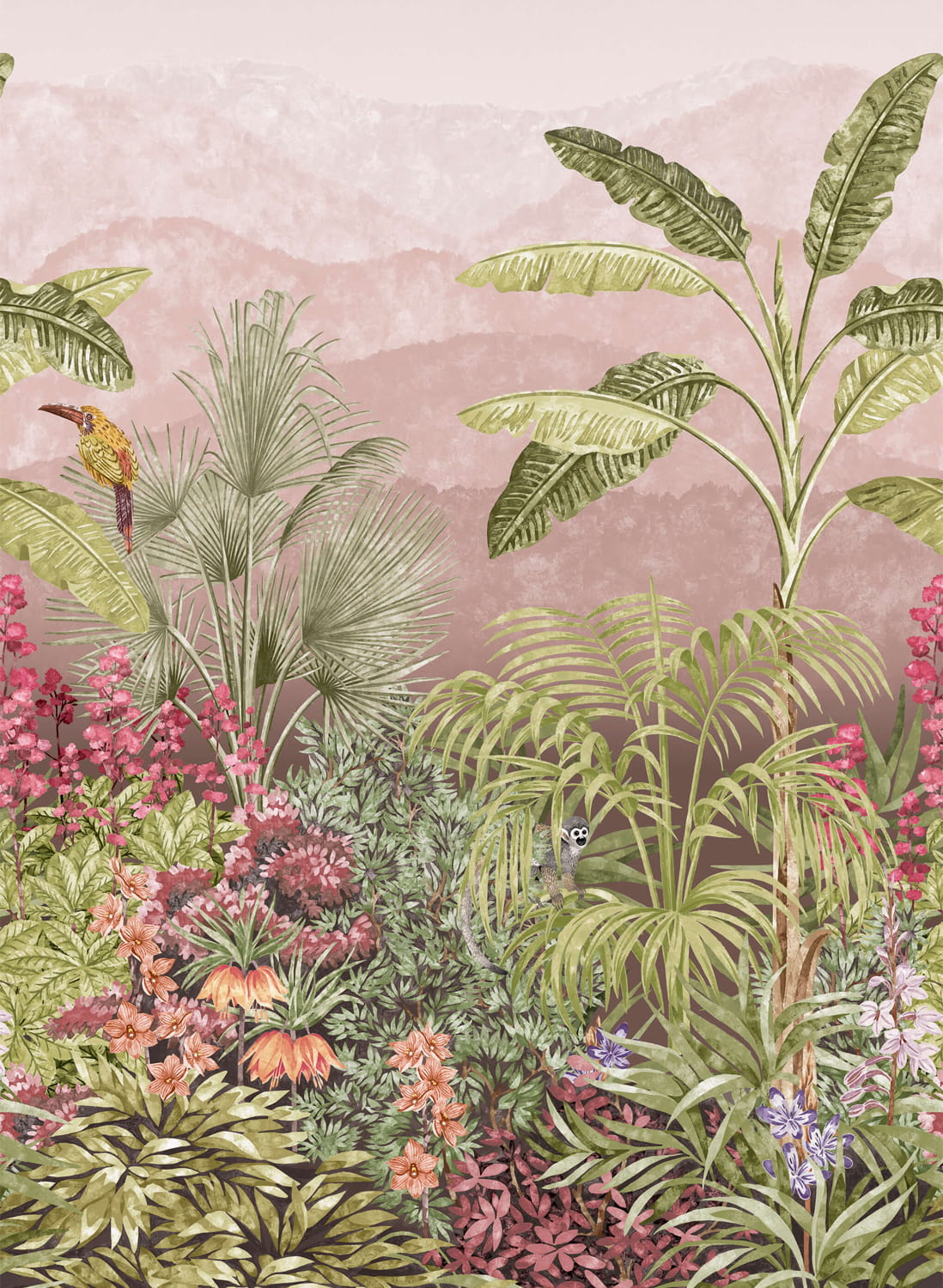 Wandbild Capricorn - Blush