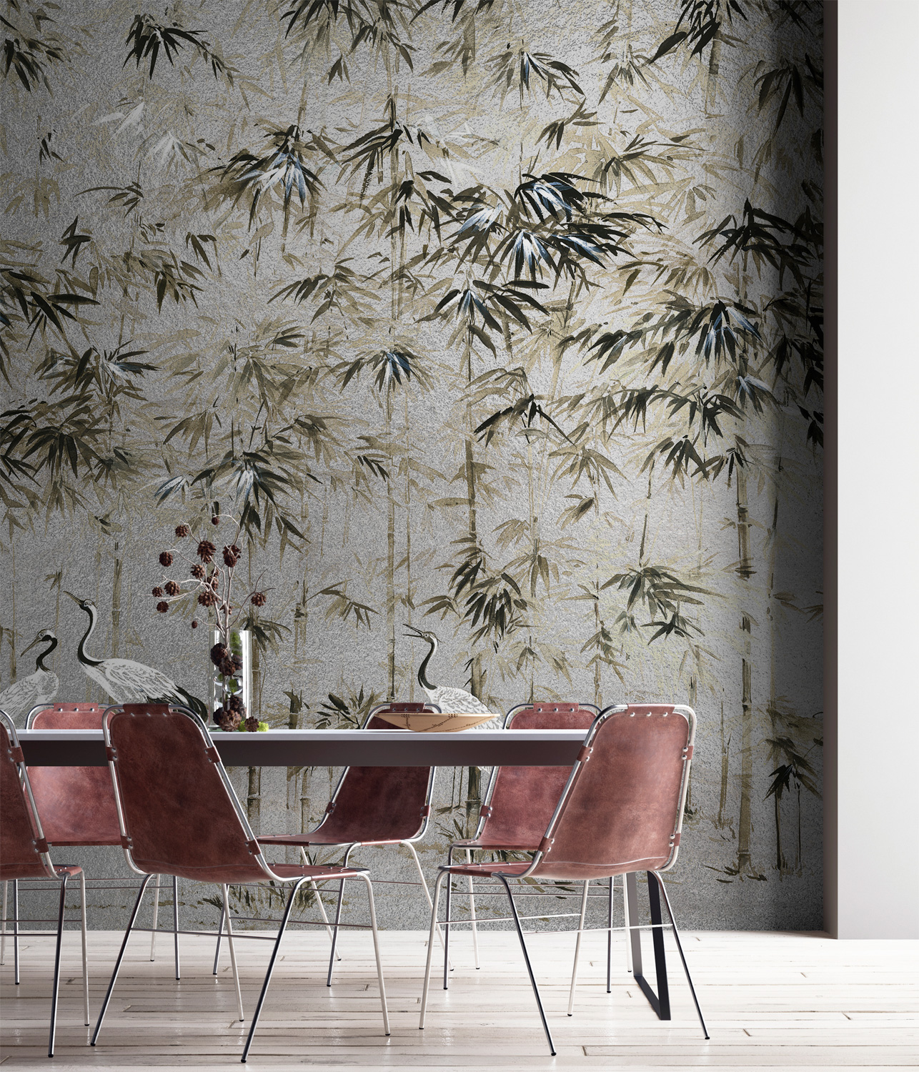 Wandbild Garzas Metallics - Silver