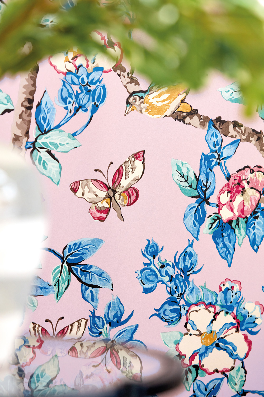 Tapete Caverley - Rose/ French Blue
