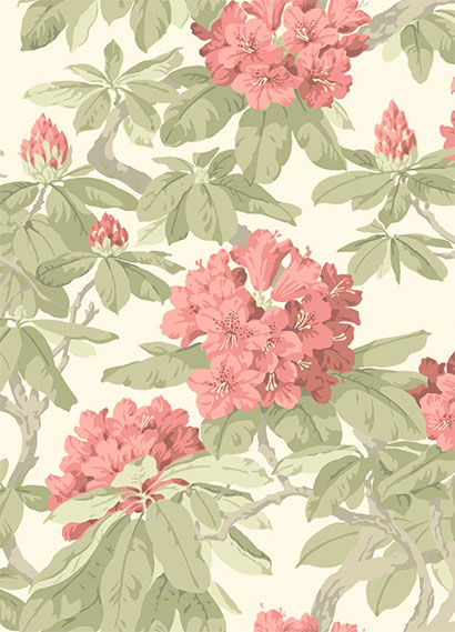 Tapete Bourlie - Coral