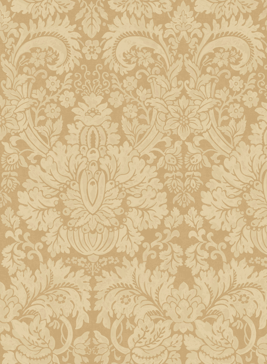 Tapete Queen's Damask - Parchment
