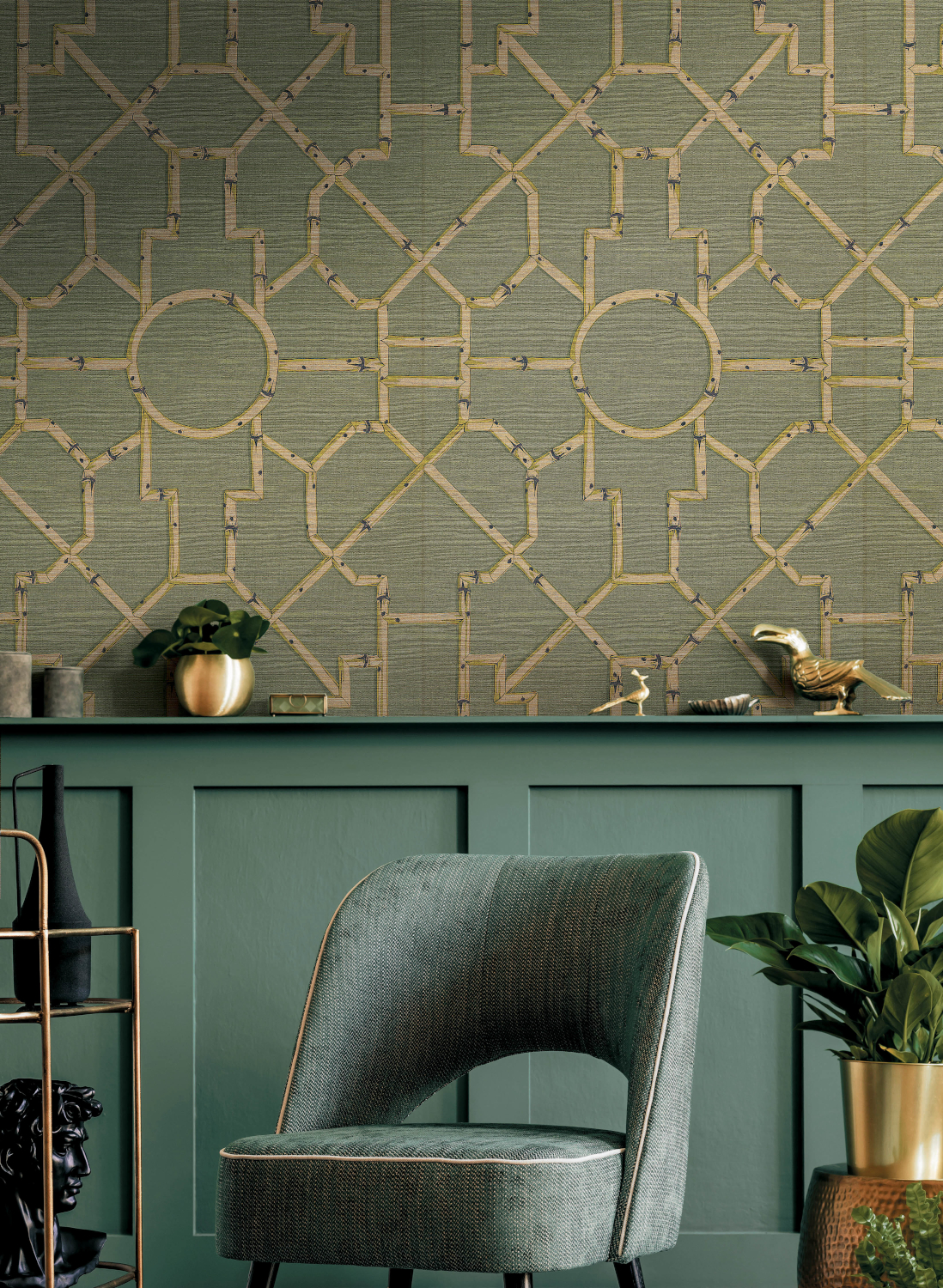 Tapete Baldwin Bamboo Grasscloth