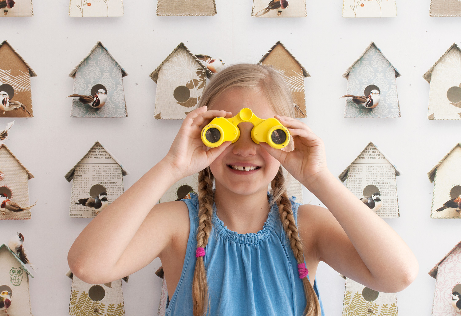 Carta da parati Birdhouse - Birdhouse