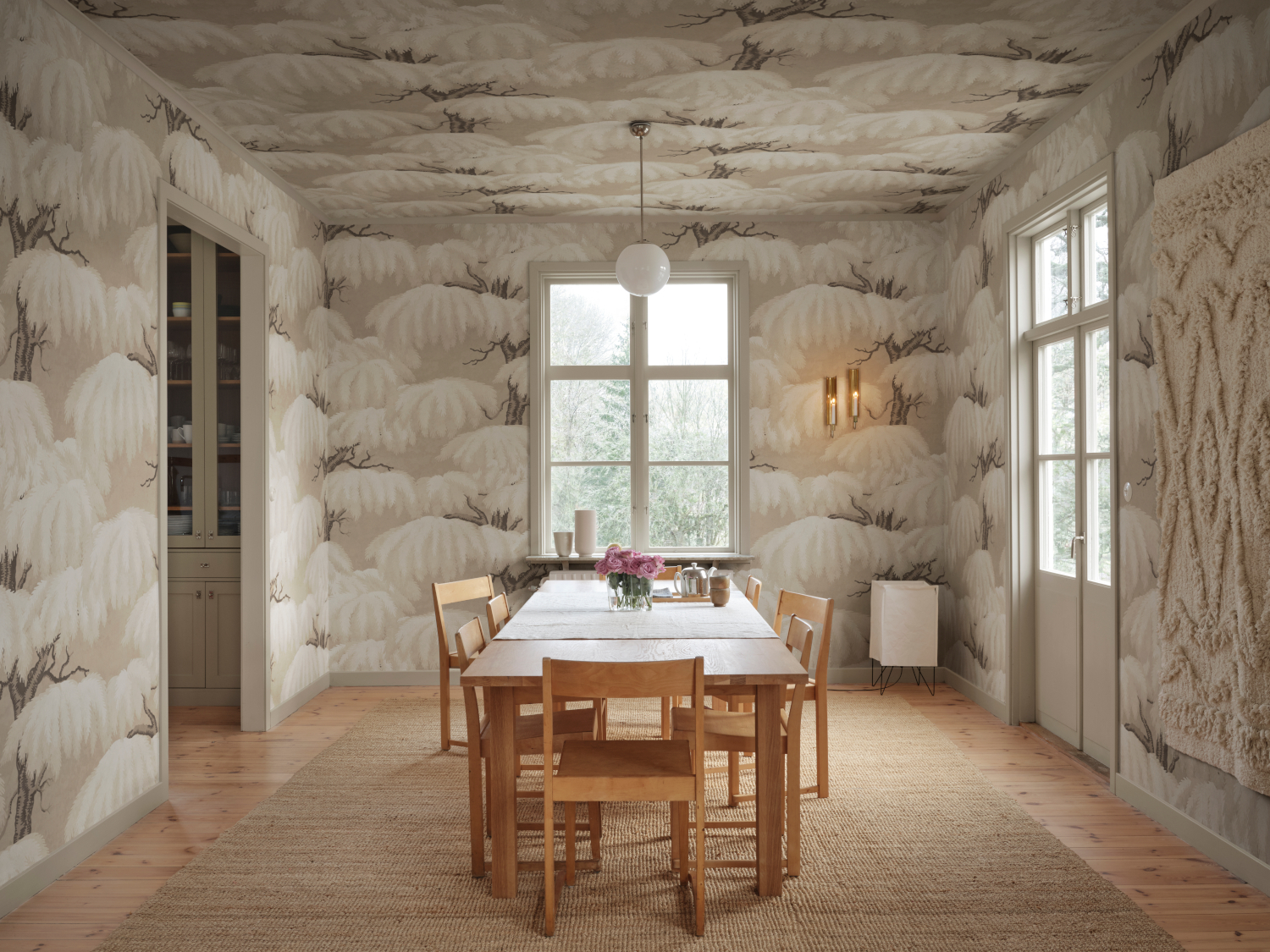 Wandbild Alba - Beige
