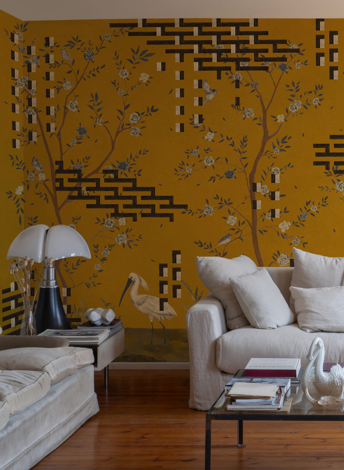 Mural Tetris Chinoiseries