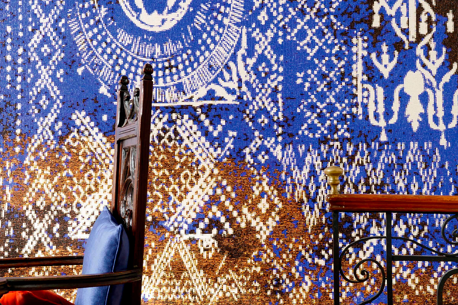 Wandbild Bazaar - Les portes du harem