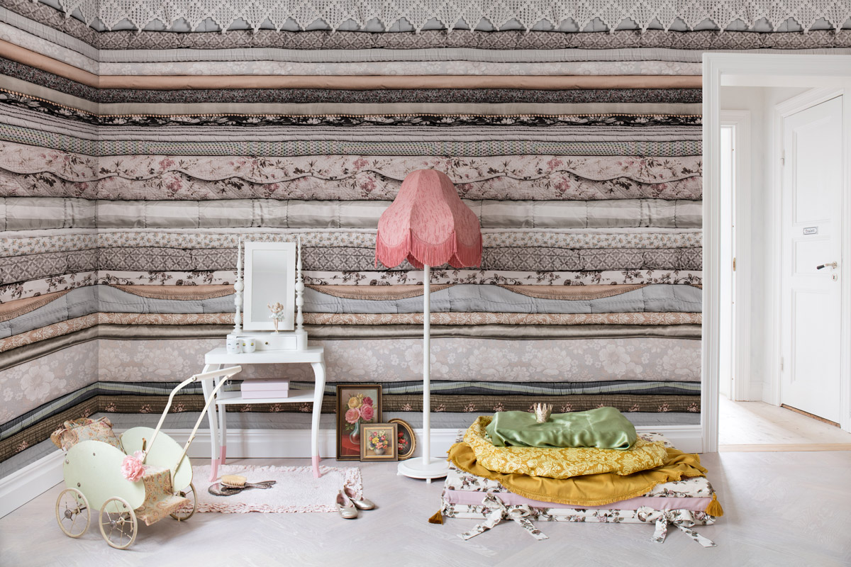 Wandbild Her Royal Slumber - Vintage