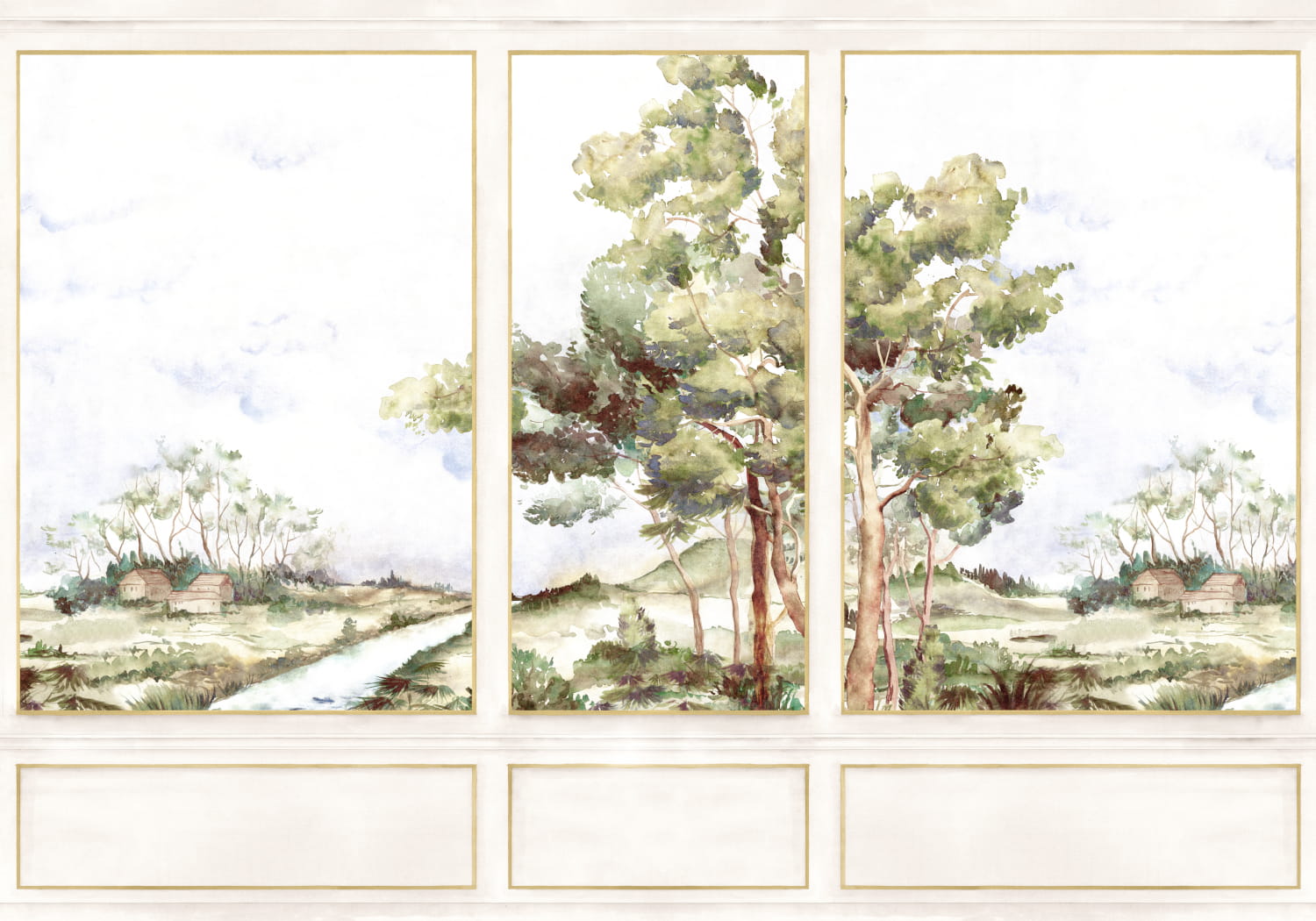 Wandbild Damaskus View - Stone