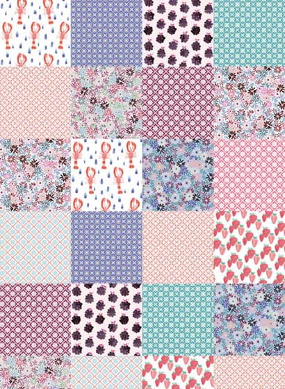 Tapete Patchwork - 383618