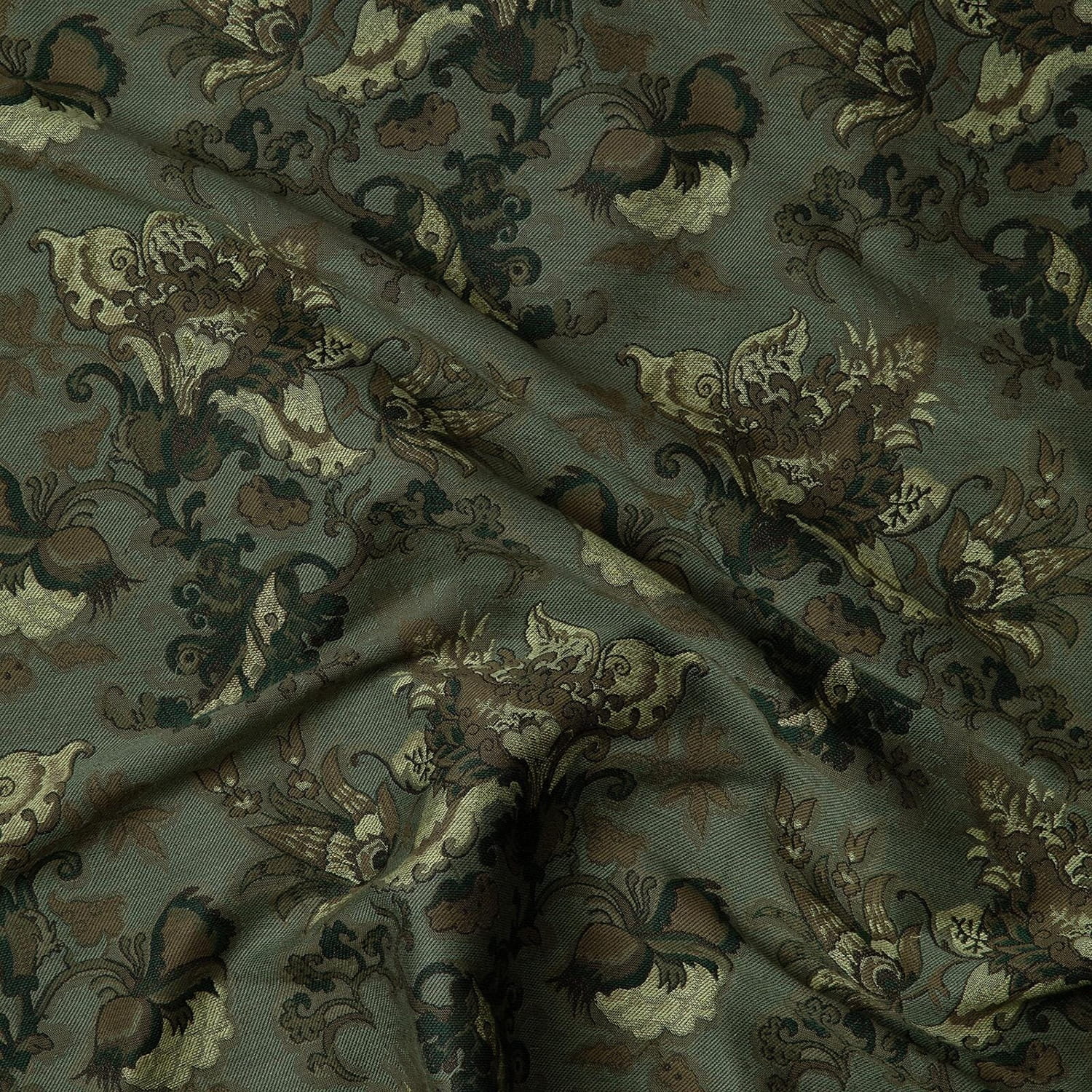 Tissu Persephone - Jacquard - Verdigris