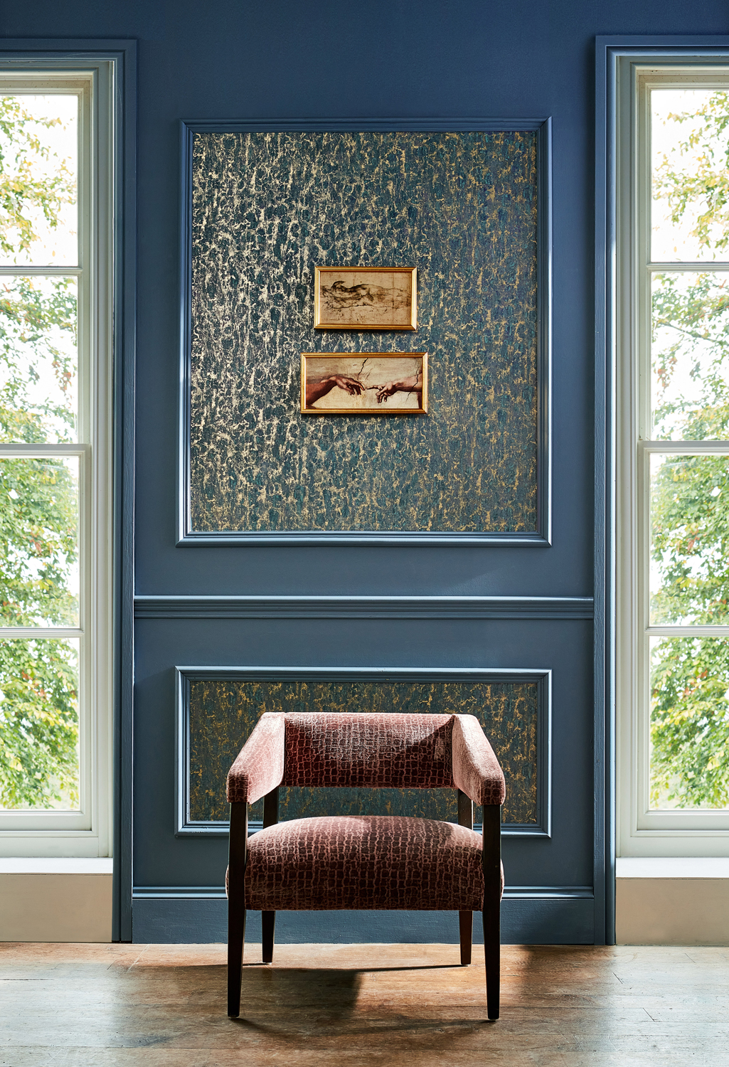 Tapete Moresque Glaze - Indigo