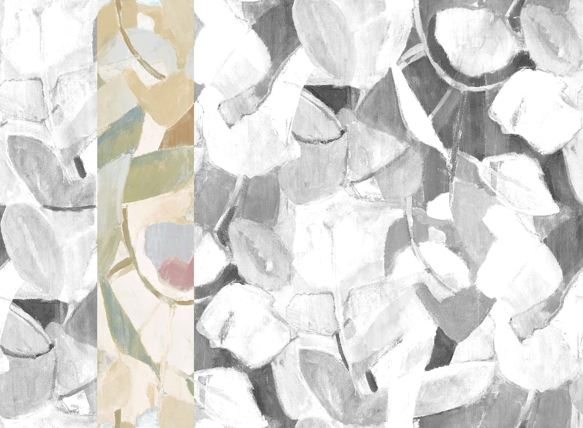 Wandbild Siwa - Beige Panel 2