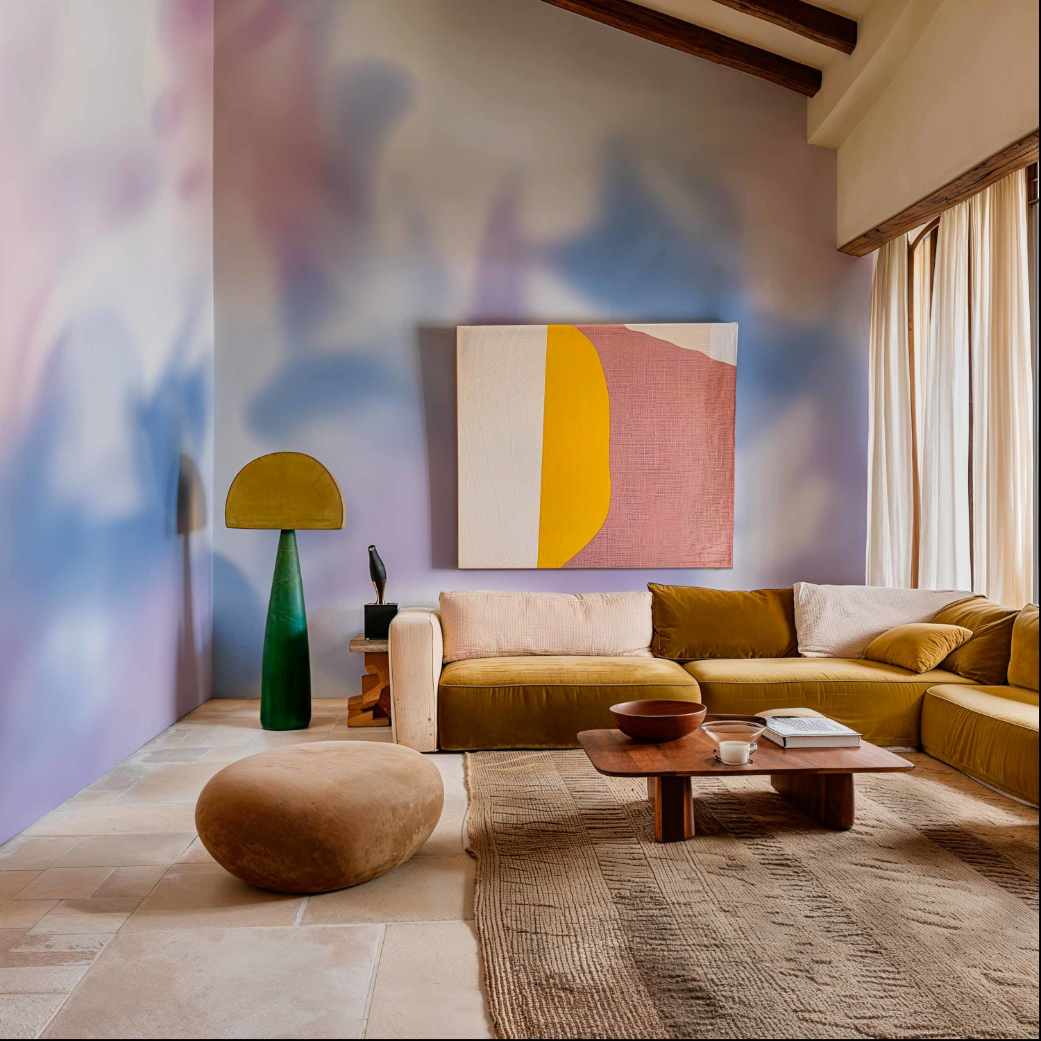 Wandbild Maravillas - Blue