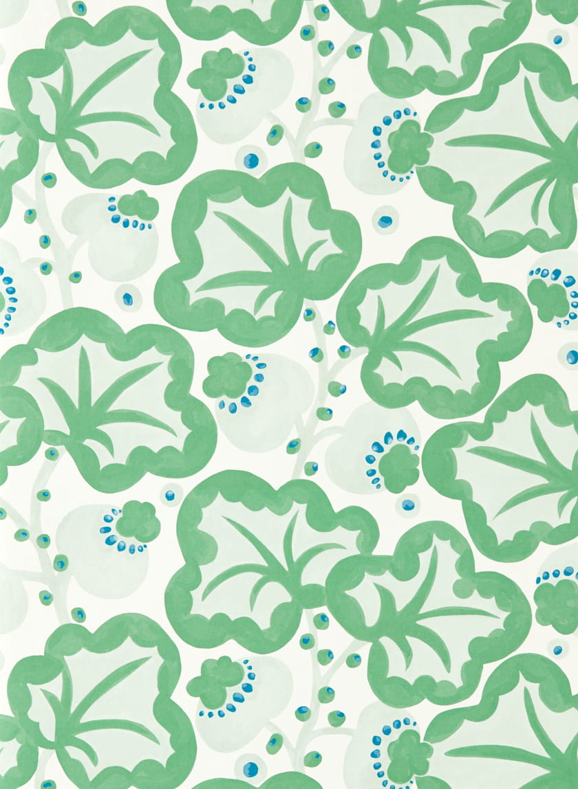 Tapete Poppy Pod - Jade