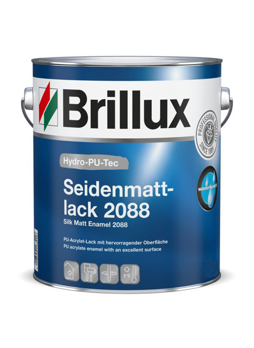 Hydro-PU-Tec Seidenmattlack 2088 weiß