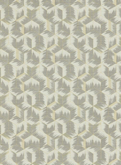 Tapete Tumbling Blocks - Faded Anthracite