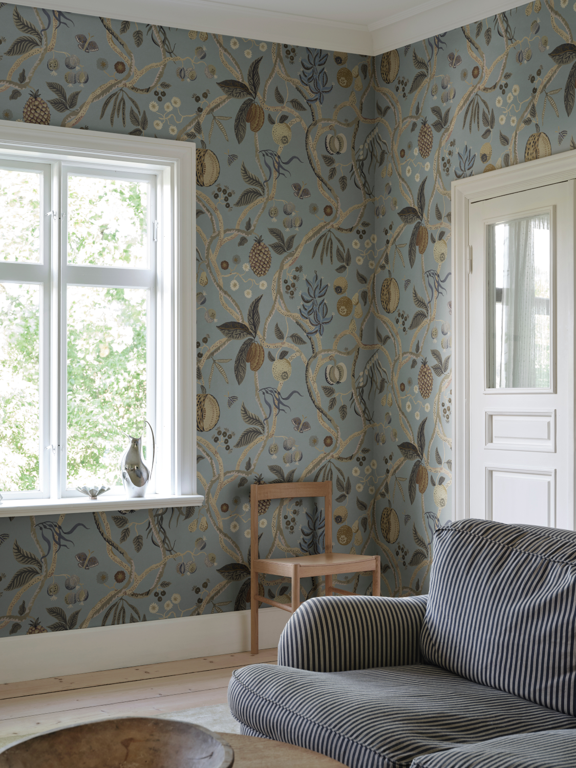 Wandbild Tree of Life - Light Blue