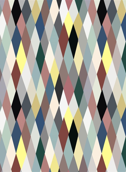 Wandbild Mascarade - Arlequin