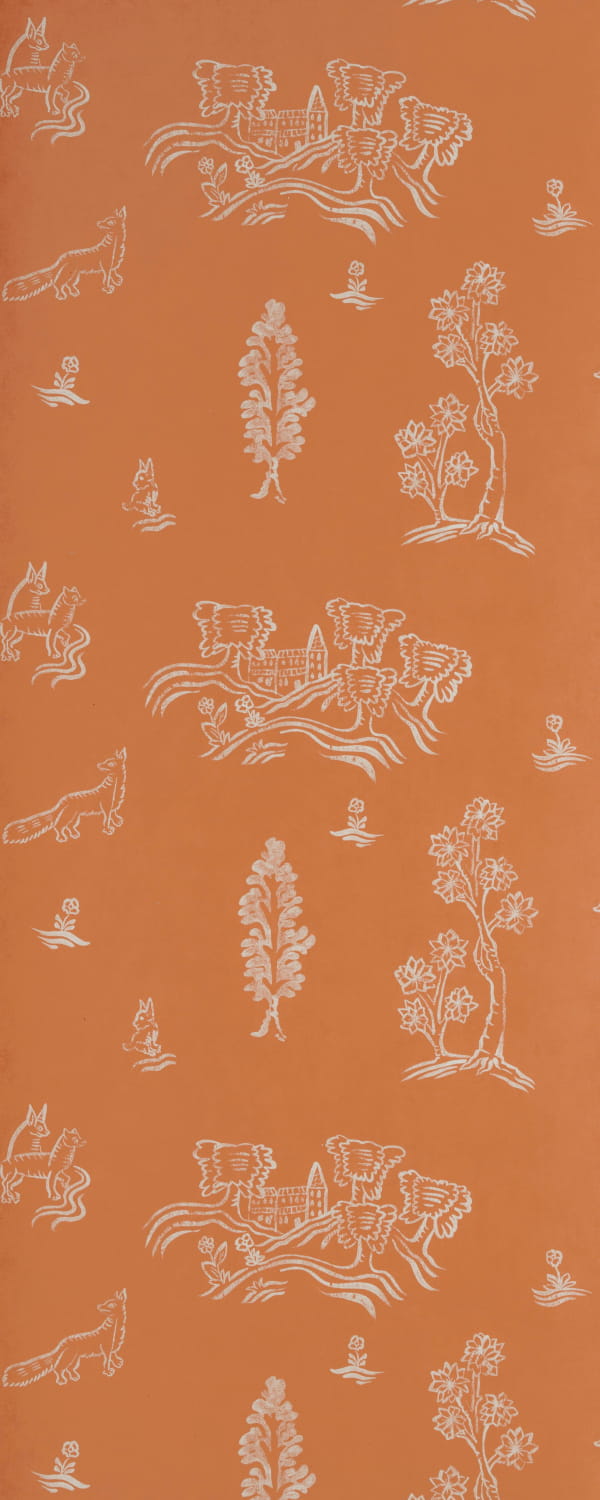 Tapete Wychwood - Melon Orange